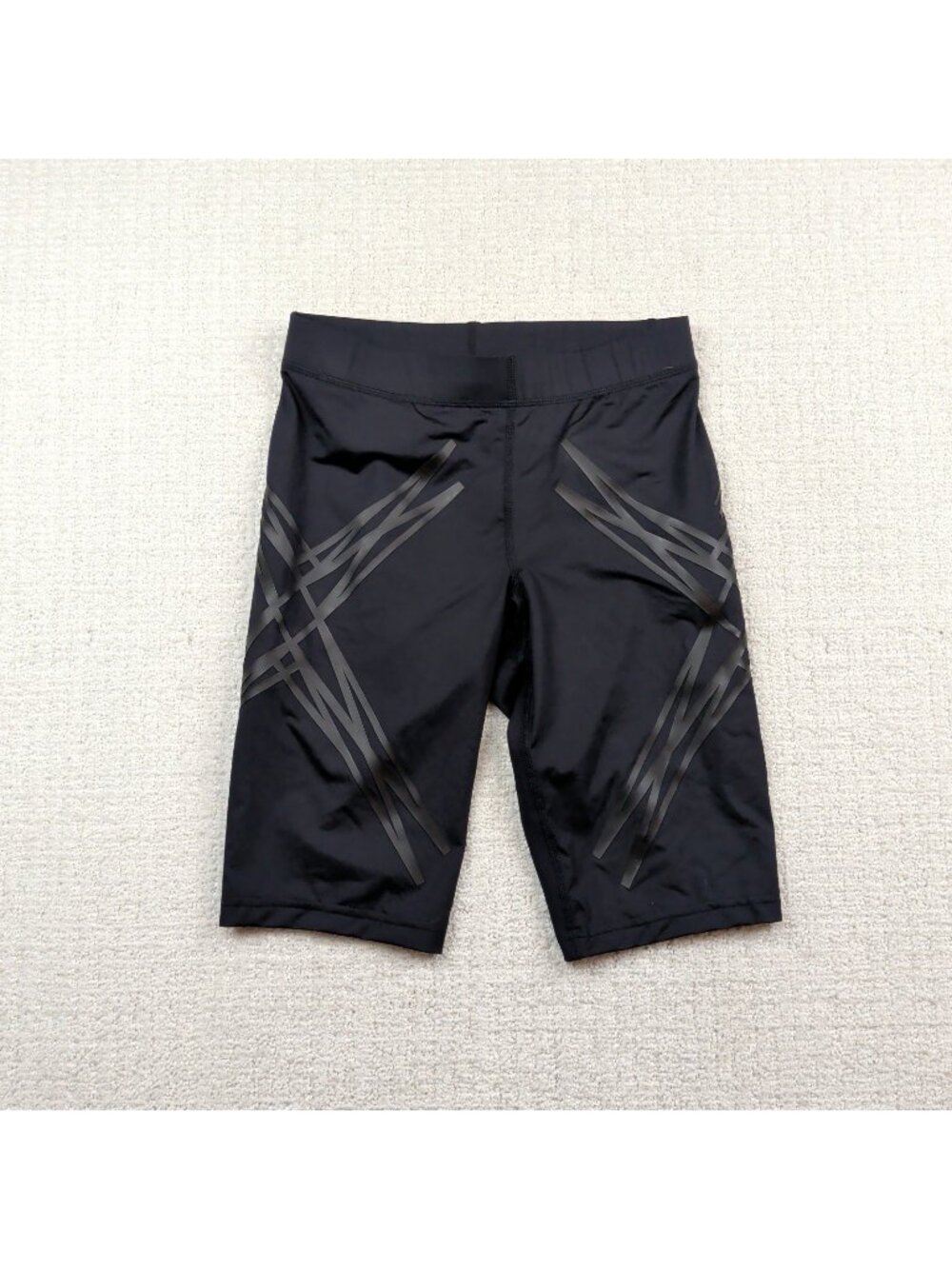 2XU Compression Shorts All Black Women's Size M Workout Training Performance